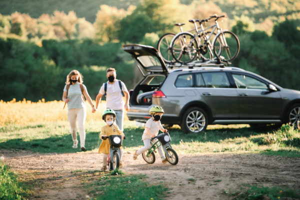 Family Car Bicycles Blank 2021